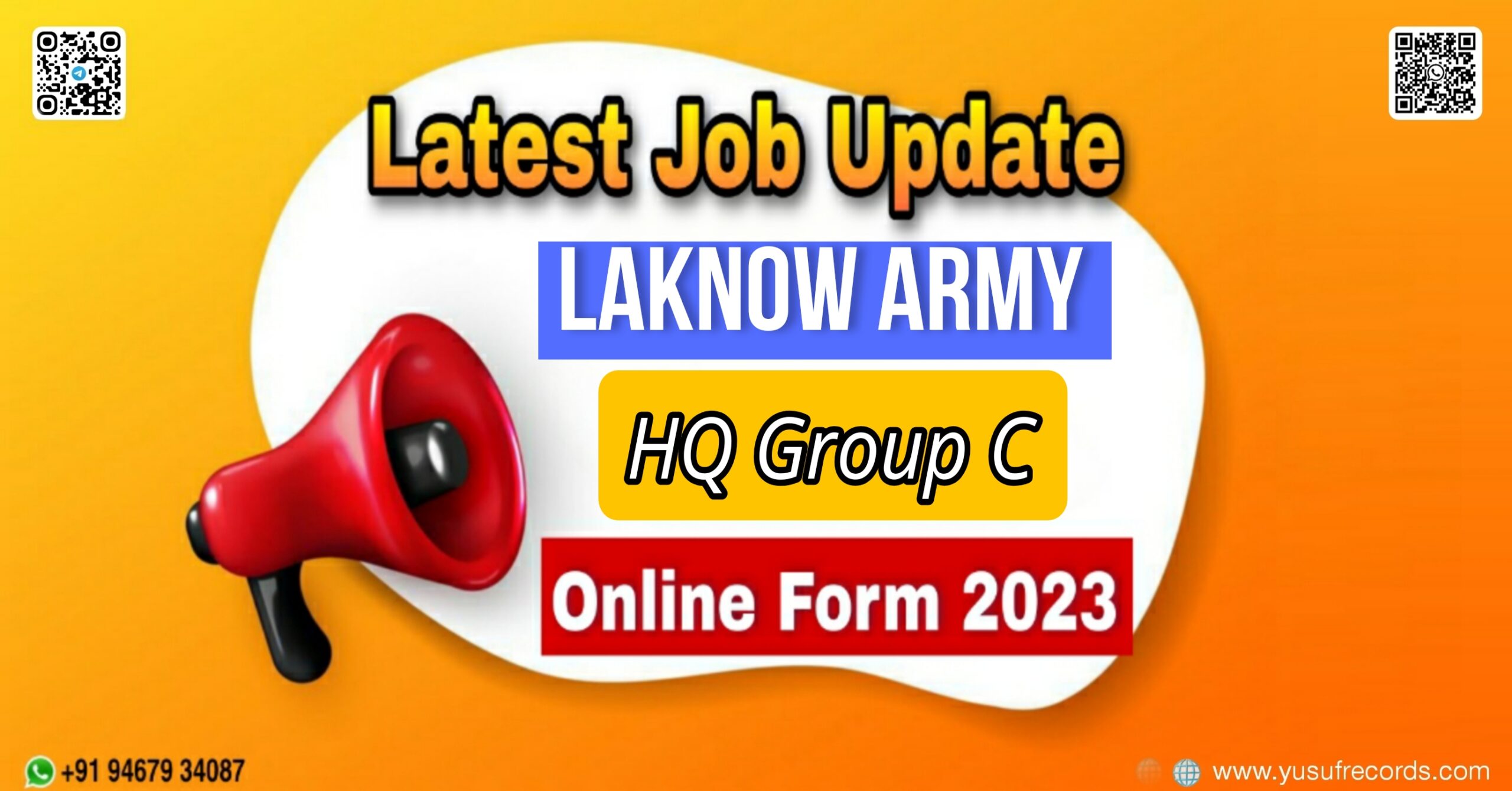 Lucknow Army HQ Group C Offline Form